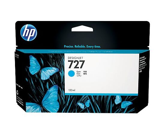  Картридж HP 727 B3P19A струйный голубой (130 мл) 
