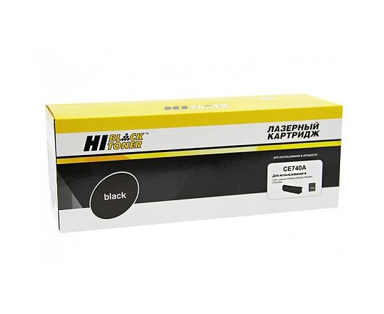  Картридж Hi-Black (HB-CE740A) для HP CLJ CP5220/5225/5225n/5225dn, Восстанов., Bk, 7K 