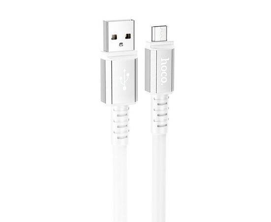  Кабель USB - micro USB Hoco X85 100см 2,4A (white) (215731) 