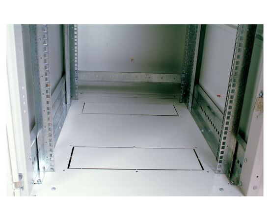  Шкаф коммутационный ЦМО ШТК-М-18.6.8-1ААА напольный 18U 600x800мм пер.дв.стекл серый 