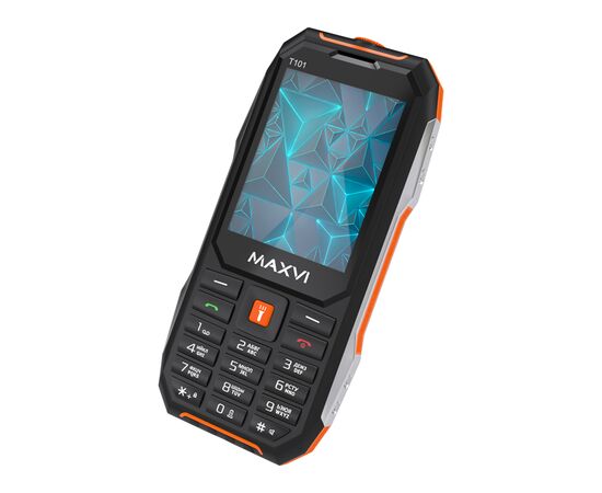  Мобильный телефон MAXVI T101 orange 