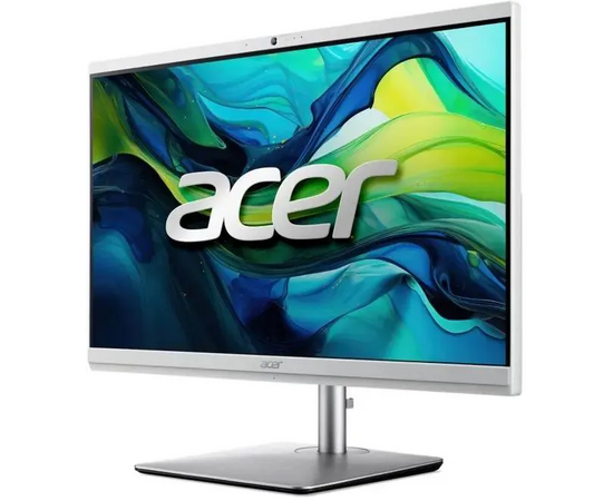  Моноблок Acer Aspire C24-195ES (DQ.BM4CD.002) 23.8" Full HD Core Ultra 5 125U (3.6) 16Gb SSD512Gb UHDG CR Eshell GbitEth 180W кл. мышь серебристый 