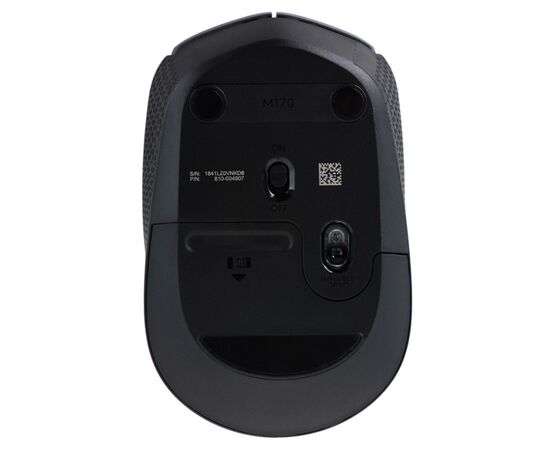  Мышь Logitech M170 Black/Gray, Wireless (910-004642) 