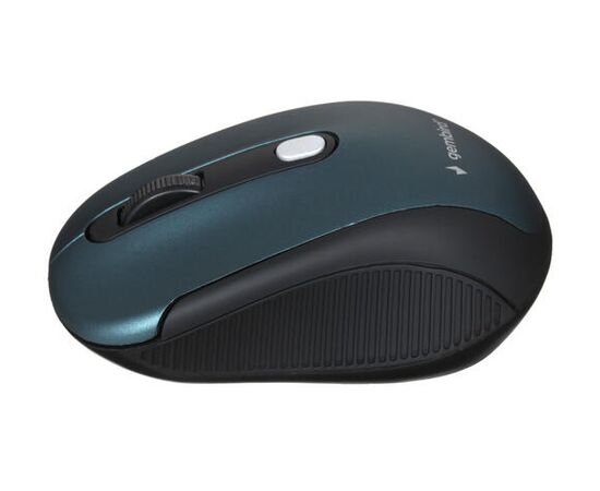  Мышь Gembird MUSW-420-2 Green, Wireless, USB, 4кн.+колесо-кнопка, 2.4ГГц, 1600 dpi 