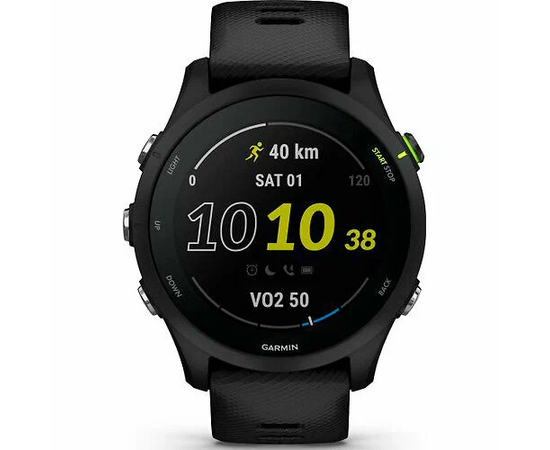  Smart-часы Garmin Forerunner 255 Music черный 45,6мм 