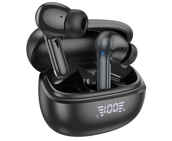  Наушники bluetooth HOCO EQ5 Energy true wireless ANC+ENC noise reduction BT headset (черный) 