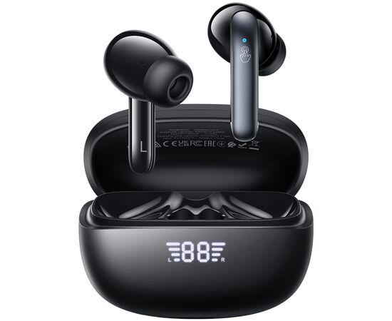  Наушники bluetooth HOCO EQ5 Energy true wireless ANC+ENC noise reduction BT headset (черный) 