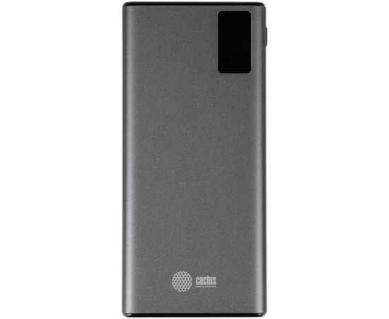  Power Bank Cactus CS-PBFSLT-10000, 10000мAч серый 