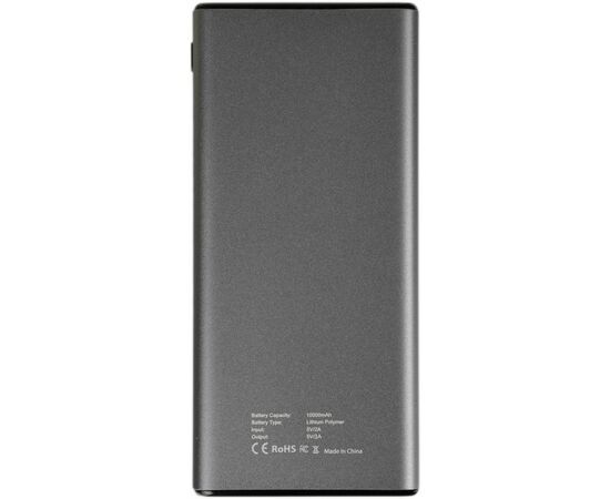  Power Bank Cactus CS-PBFSLT-10000, 10000мAч серый 