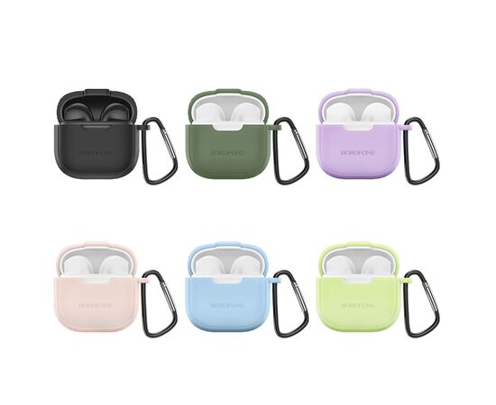  Bluetooth-наушники беспроводные вкладыши Borofone BW29 Charm TWS (Taro Purple) 