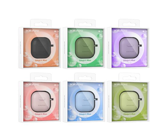  Bluetooth-наушники беспроводные вкладыши Borofone BW29 Charm TWS (Taro Purple) 