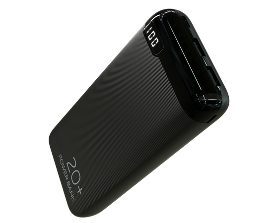  Внешний аккумулятор 20000mAh 2USB 2.1A More choice PB19-20 (Black) 