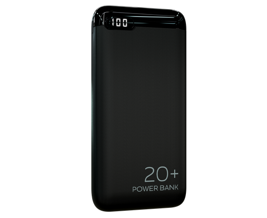  Внешний аккумулятор 20000mAh 2USB 2.1A More choice PB19-20 (Black) 