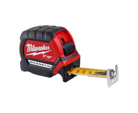  Рулетка Milwaukee Premium Magnetic Gen III (4932464602) 5м 