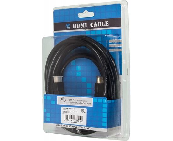  Кабель соединительный аудио-видео Ningbo HDMI-5M-MG HDMI (m)/HDMI (m) 5м феррит.кольца Позолоченные контакты черный (HDMI-5M-MG(VER1.4)BL) 