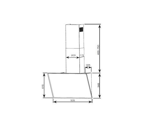  Вытяжка Centek CT-1829-60 Black 