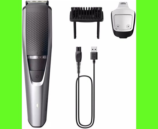  Триммер Philips Series 3000 BT3239/15 серебристый/серый 5Вт 