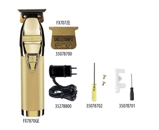  Триммер BaByliss Pro FX7870GE Skeleton Gold FX 