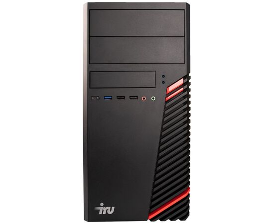  ПК IRU Home 310H6SE (1994638) MT i3 12100 (3.3) 8Gb SSD256Gb UHDG 730 Free DOS GbitEth 400W черный 