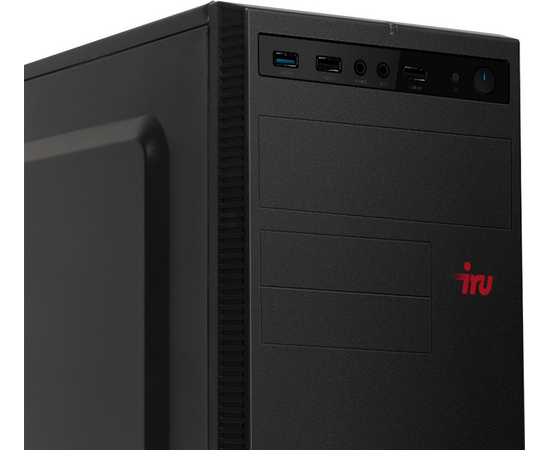  ПК IRU Home 320A5SE (2007103) MT Ryzen 3 PRO 4350G (3.8) 8Gb SSD256Gb RGr Free DOS GbitEth 400W черный 