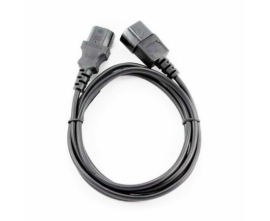  Кабель питания Cablexpert PC-189-1-3M сист.блок-монитор C13-C14 3x1кв.мм 3м черный 