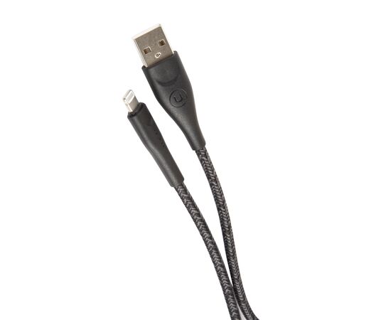  Дата-Кабель USAMS US-SJ391 U41 Lightning (1 м), черный (SJ391USB01) 