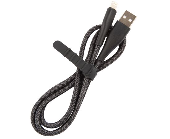  Дата-Кабель USAMS US-SJ391 U41 Lightning (1 м), черный (SJ391USB01) 