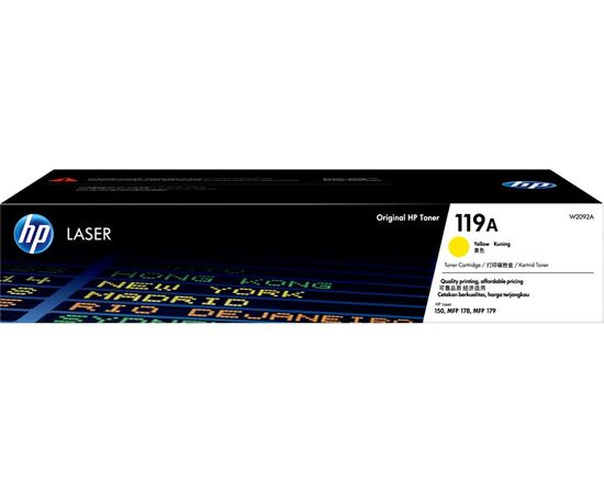  Тонер-картридж HP W2092A 119A Yellow Original Laser Toner Cartridge 