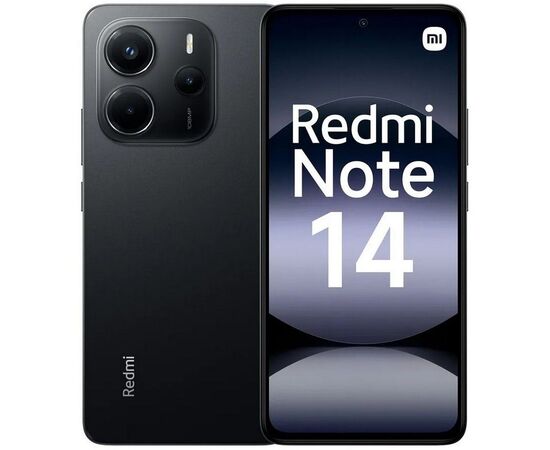  Смартфон Xiaomi Redmi Note 14 8/128Gb Midnight Black РСТ 
