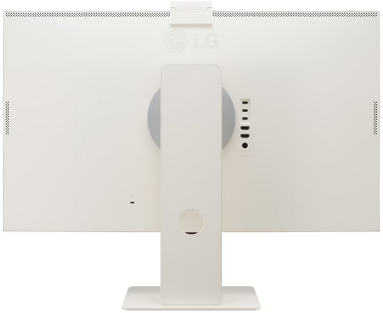  Монитор LG MyView 32SR85U-W LCD 31.5'' 4K UHD Smart Monitor, IPS, 400cd/m2, 16:9, 5мс (GtG), 60Hz, 178/178, speakers 5Wx2, webcamera, внешний БП, USB 