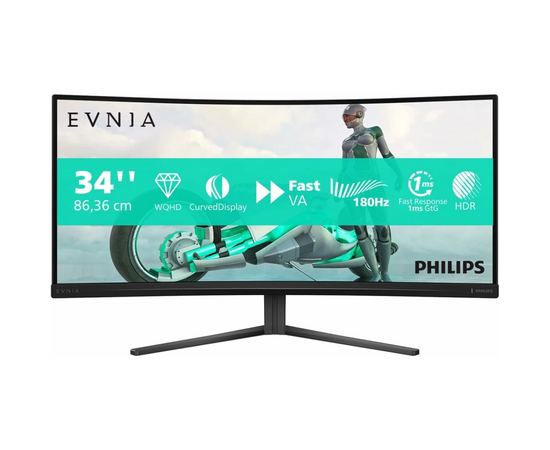  Монитор PHILIPS 34M2C3500L/00 Dark-Grey 