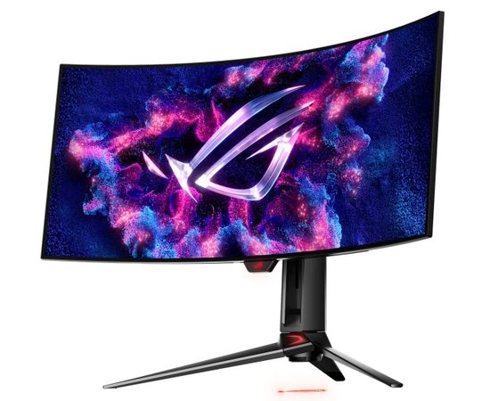  Монитор Asus PG34WCDM (90LM09L0-B01A70) 34" OLED 2K черный HDMI DP USB HAS Piv 240Hz 450cd Ex Cur 