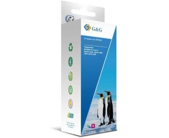  Чернила G&G GG-C13T03V34A 101M пурпурный70мл для Epson L4150/L4160/L6160/L6170 