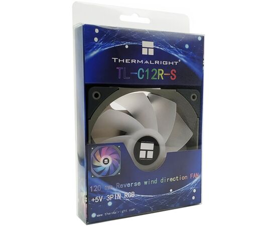  Вентилятор Thermalright TL-C12RS (TRTLC12RS) / Reverse / ARGB / 120mm PWM 