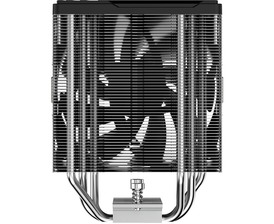  Кулер PentaWave PC-Z03C SRB LGA115X/1200/1700/AM4/AM5 (TDP 205W, 1*120mm PWM Fan, 3 тепловые трубки 6мм, 600-1750RPM, 12-29,5dBa) 