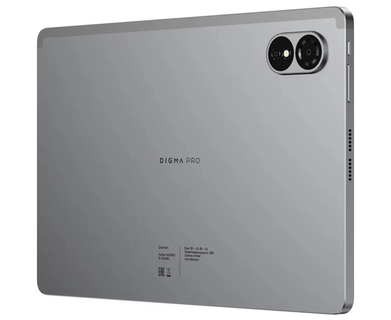  Планшет Digma Pro Quantum (TA2D5P01) T606 (1.6) 8C RAM6Gb ROM128Gb 11" In-Cell 1280x800 4G 2Sim Android 14 серый 