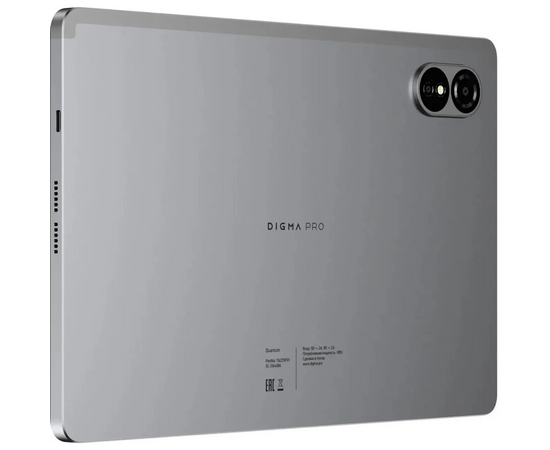  Планшет Digma Pro Quantum (TA2D5P01) T606 (1.6) 8C RAM6Gb ROM128Gb 11" In-Cell 1280x800 4G 2Sim Android 14 серый 