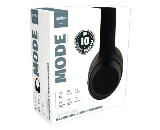 Наушники Perfeo Mode PF_C3916 BT черные 