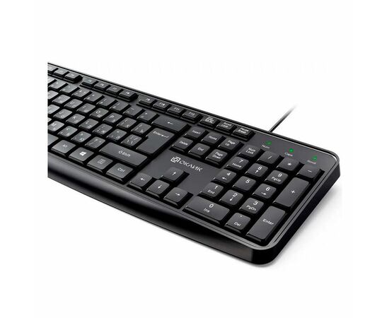  Комплект клавиатура и мышь OKLICK S603 черный USB 