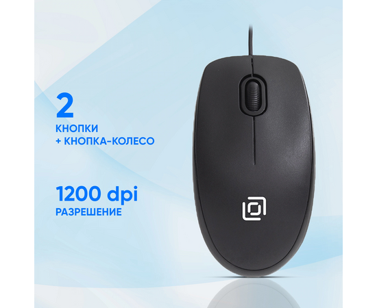  Комплект клавиатура и мышь OKLICK S603 черный USB 