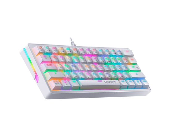 Клавиатура Defender Deimos GK-303 игровая механическая (61кн, TNT Brown) (white) (237349) 