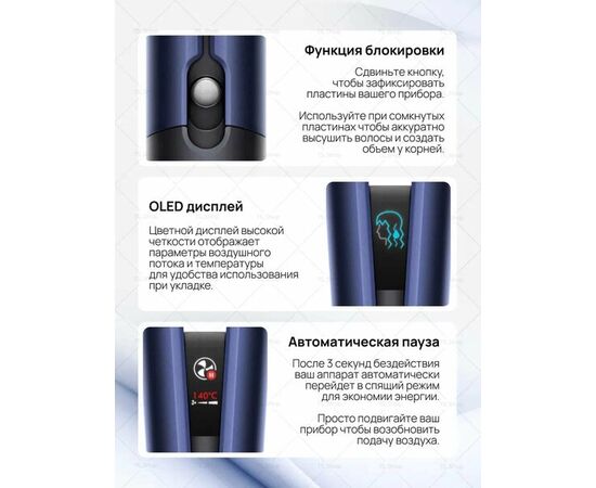  Выпрямитель для волос SenCiciMen X10 EU  Blue 