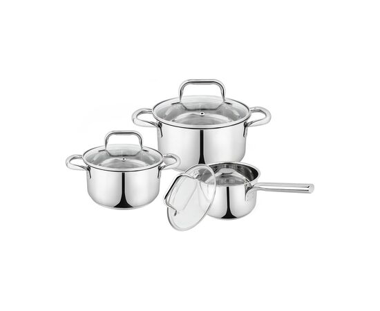  Набор кастрюль Pomi d'Oro P-640555 Vittoria с крышками 