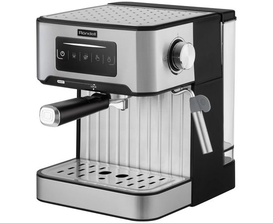  Кофеварка Rondell RDE-1106 серебристый 