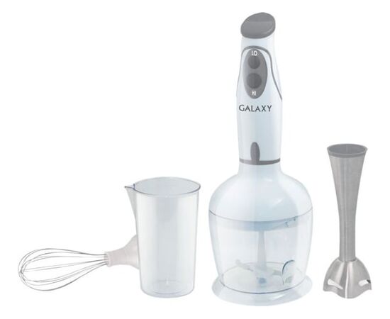  Блендер Galaxy GL 2104 белый с серебристым 
