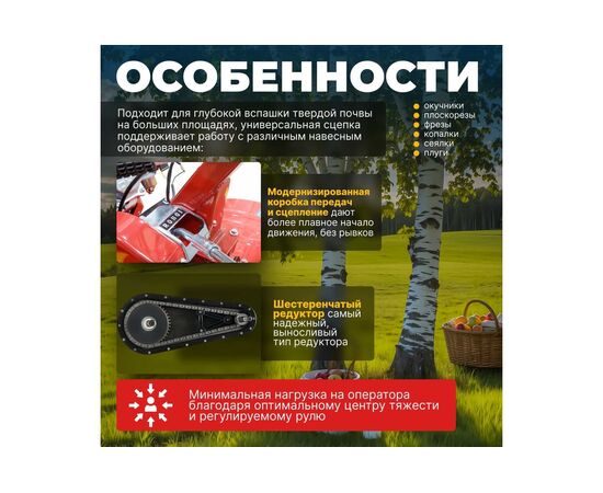  Культиватор бензиновый ASILAK SL-85B без колес 