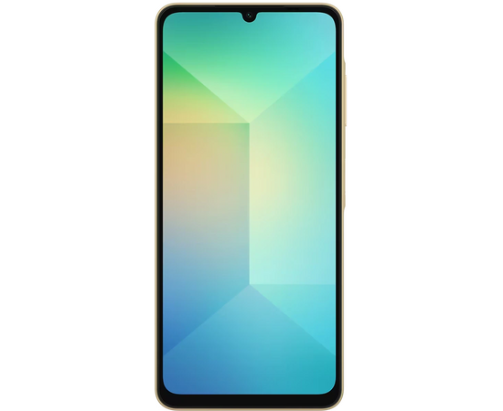  Смартфон Samsung Galaxy A06 SM-A065FZDHCAU 6/128Gb золотистый 3G 4G 2Sim 6.7" 720x1600 Android 14 50Mpix 802.11 a/b/g/n/ac GPS GSM900/1800 GSM190 