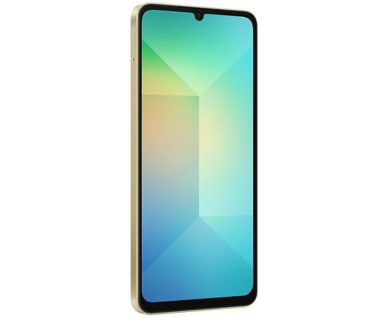  Смартфон Samsung Galaxy A06 SM-A065FZDHCAU 6/128Gb золотистый 3G 4G 2Sim 6.7" 720x1600 Android 14 50Mpix 802.11 a/b/g/n/ac GPS GSM900/1800 GSM190 