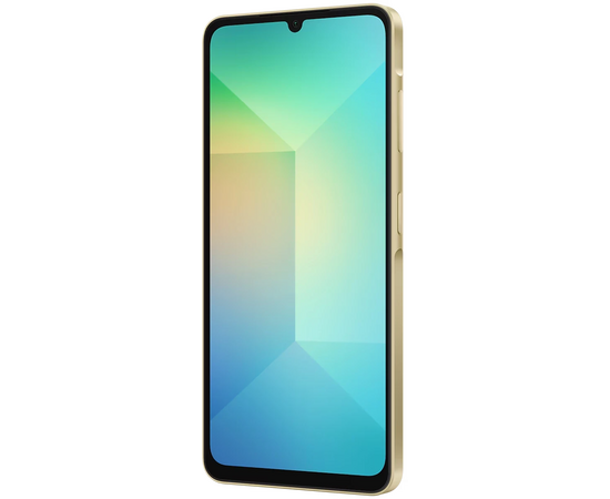  Смартфон Samsung Galaxy A06 SM-A065FZDHCAU 6/128Gb золотистый 3G 4G 2Sim 6.7" 720x1600 Android 14 50Mpix 802.11 a/b/g/n/ac GPS GSM900/1800 GSM190 