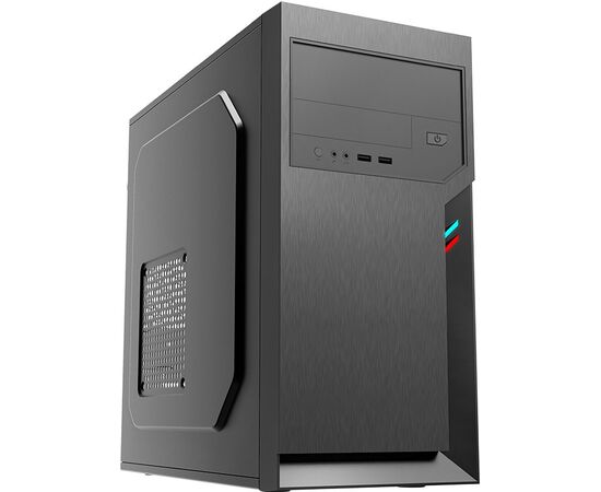  Корпус FL-702-FZ450, mATX, БП 450W, 1x5.25EXT, 1x3.5EXT, 2x3.5INT, 2xUSB2.0, HDA, w/o FAN, w/1.2m EU pwr cord 